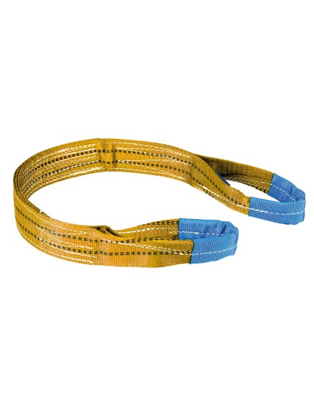 1 - Elingues plates en polyester pour levage 3 tonnes 3 m Fervi 3/3000