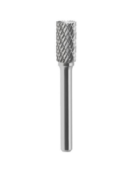 1 - Lime rotative cylindrique HM croisee 10x20 mm tige 6