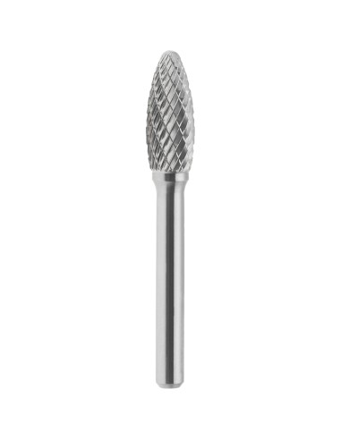 1 - Lime rotative Hm quadrillee rayonnee 6x16 mm tige 6