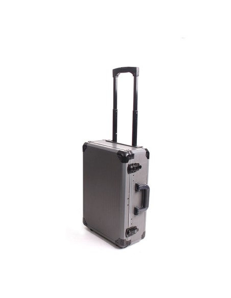 3 - Valise trolley complete avec outils cles inserts 133 pieces Fervi 0110T