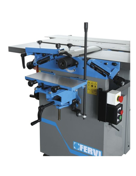 5 - Machine combinee pour le bois 8 procedes 230 v fervi 0498