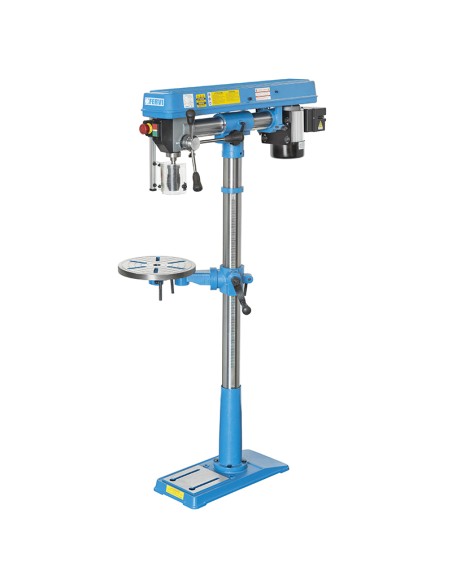 1 - Perceuse colonne radiale par courroie 375w 230v fervi 0857