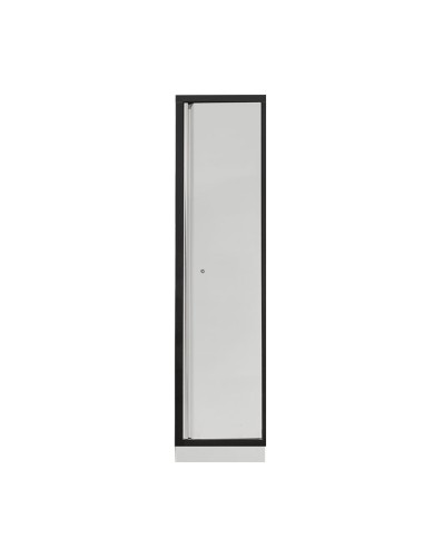 1 - Armoire haute 60x45.8x200cm 3 etageres capacite 180kg pour atelier fervi a007/02