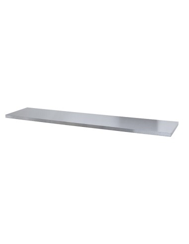 1 - Plan de travail en inox 2040x460x35mm pour meuble modulable Fervi a007/09l
