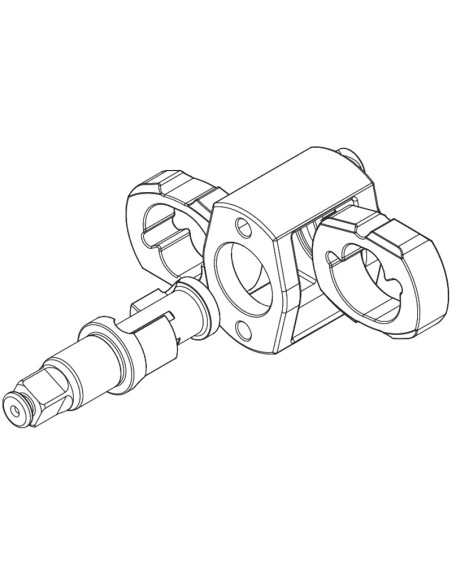 4 - Cle a chocs pneumatique 3/4 1085 nm Fervi ap04