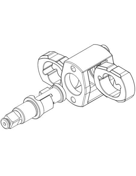 4 - Cle a chocs pneumatique 3/4 1900 nm Fervi ap05