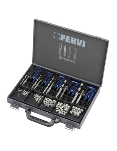 1 - Coffret de 115 kits de reparation de filetages Unc 1/4-1/2