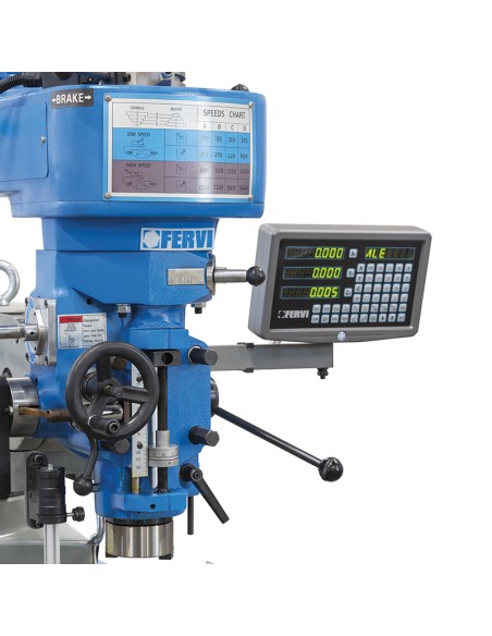 3 - Fraiseuse a tete haute vitesse avec affichage 225 kw 400v