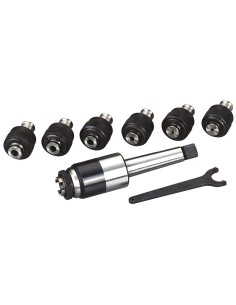1 - Taraud avec douilles m3 - m12 cm2 x perceuse Fervi m060/2