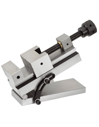 1 - Etau inclinable de precision en acier 88 mm