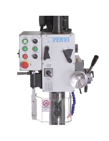 2 - Perceuse a colonne a engrenages 400v 15kw Fervi t041da