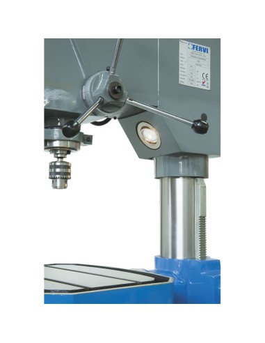 3 - Perceuse a metaux adaptee 400 V 400v gear metal drill Fervi t062