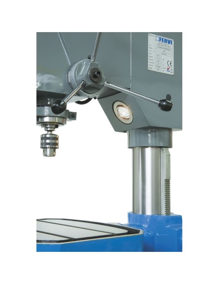 3 - Perceuse a metaux adaptee 400 V 400v gear metal drill Fervi t062