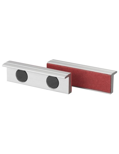 1 - Couvre-machoires magnetiques fibre aluminium etau 125mm fervi 0520/125f