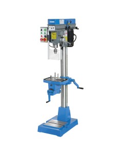 1 - Perceuse a colonne pour metaux avec entrainement par courroie 400v Fervi t071