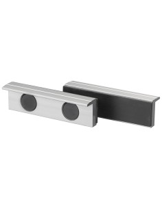 1 - Couvre-mors magnetiques caoutchouc aluminium etau 125mm fervi 0520/125g