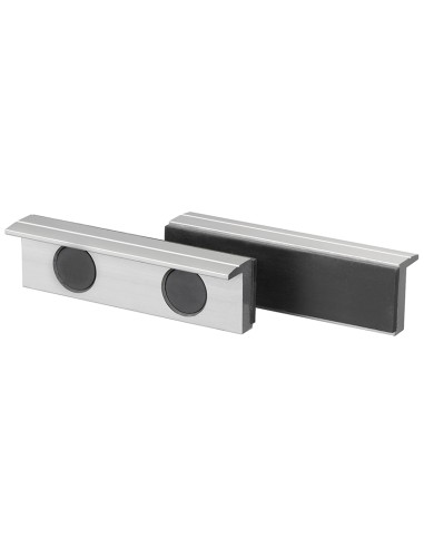 1 - Couvre-mors magnetiques caoutchouc aluminium etau 125mm fervi 0520/125g