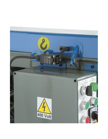 4 - Perceuse a colonne pour metaux avec entrainement par courroie 400v Fervi t071