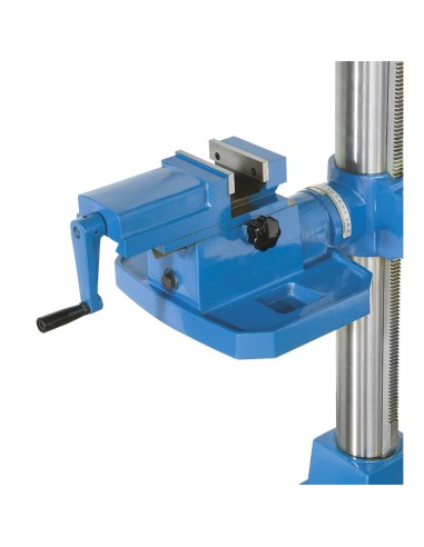 5 - Perceuse a colonne pour metaux avec entrainement par courroie 400v Fervi t071