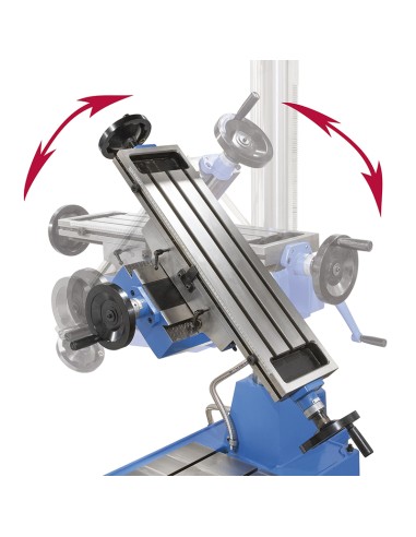 2 - Perceuse pour metal avec entrainement par courroie 400v Fervi t073da