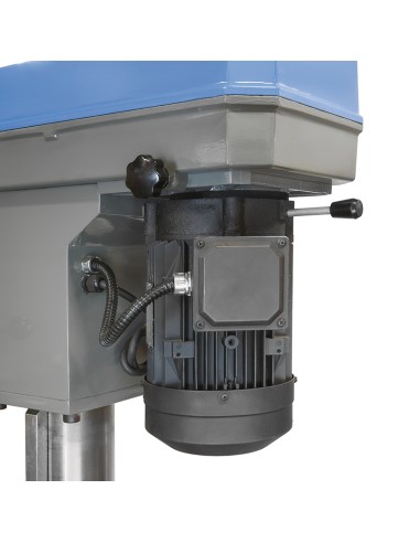 5 - Perceuse pour metal avec entrainement par courroie 400v Fervi t073da