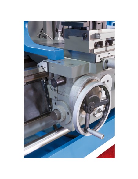 3 - Tour parallele a friction avec afficheur metal 400v Fervi t080f