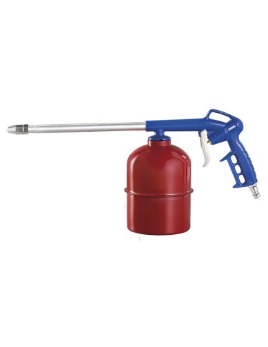 1 - Pistolet de lavage a air comprime avec reservoir fervi w021pn