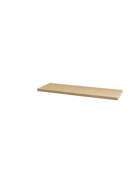 1 - Plan de travail en bois 1360x460x35 mm pour meuble modulable Fervi a007/08