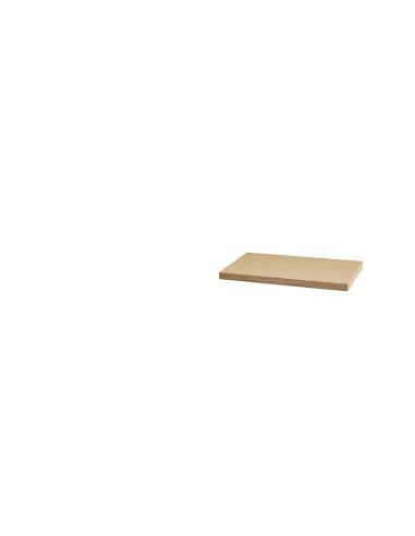 1 - Plan de travail en bois 680x460x35 mm pour meuble modulable Fervi a007/19