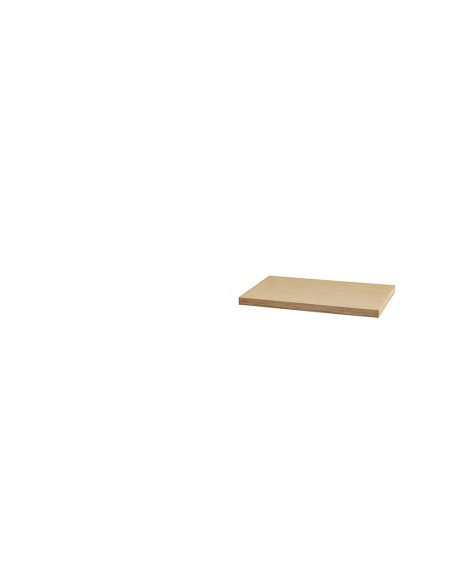 1 - Plan de travail en bois 680x460x35 mm pour meuble modulable Fervi a007/19