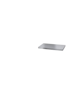 1 - Plan de travail en inox 680x460x35 mm pour meuble modulable Fervi a007/19l
