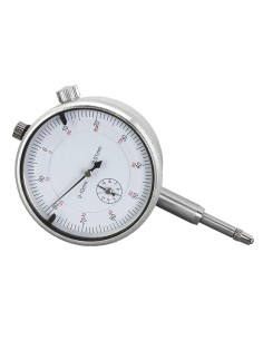 1 - Comparateur centesimal avec horloge 60 mm 0-10 mm resolution 001 mm Fervi C023/N
