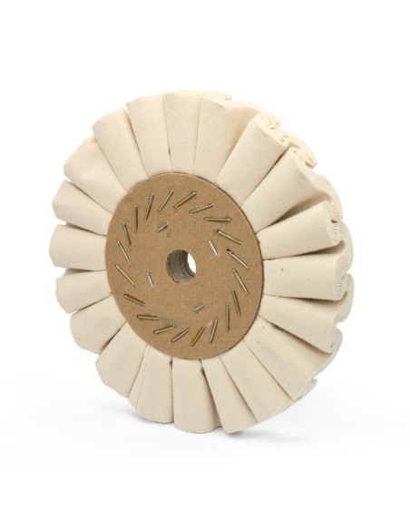 1 - Disques ondules en coton 200x20 mm 14 lamelles pour touret