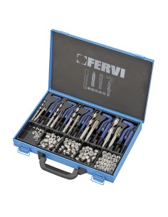 1 - Kit de reparation de filetage en acier inoxydable m6-m14 assortiment de 125 pcs