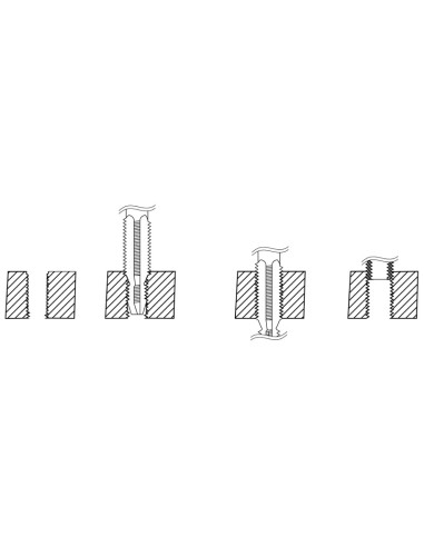 4 - Kit de reparation de filetage de bougie d'allumage metrique f-coil m14x125