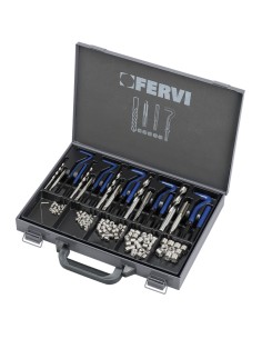 1 - Kit de reparation metrique assortiment m5-m12 en acier inoxydable 130 pieces