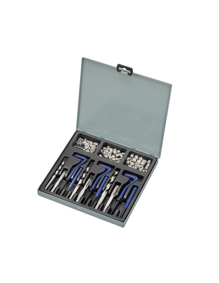 1 - Kit de reparation metrique assortiment m6-m10 en acier inoxydable 87 pieces