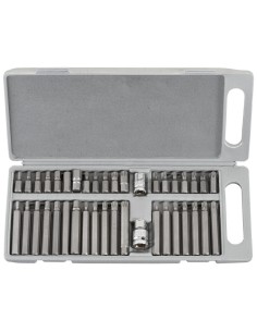 3 - Serie d'inserts de vissage avec connexion 10 mm Fervi 0104