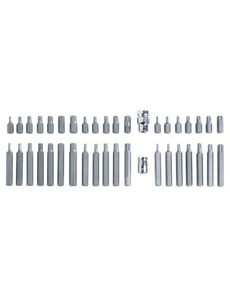 4 - Serie d'inserts de vissage avec connexion 10 mm Fervi 0104