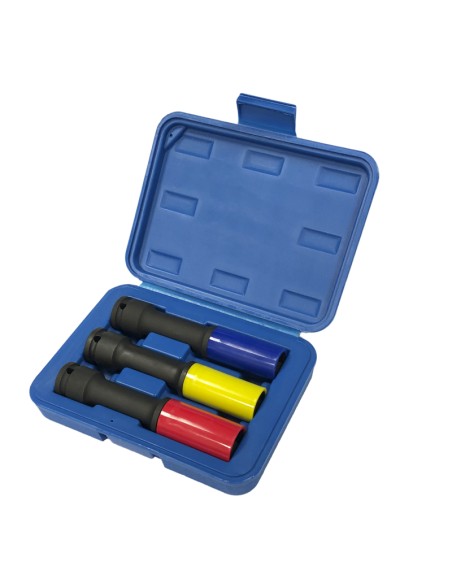 1 - Jeu de 3 cles douilles hexagonales 17-19-21mm plastique fervi 0341/3ls