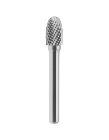 1 - Lime rotative standard ovale HM 16x25 mm tige 6