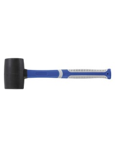 1 - Marteau en caoutchouc 55 mm 350 g avec manche fibre Fervi 0794/350