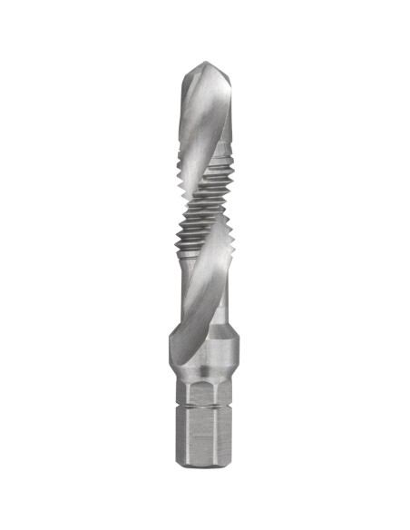1 - Pointe filetage fraise M10x15 pour perceuse-visseuse 1/4 Fervi 0890/M10