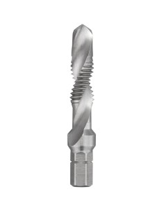 1 - Pointe filetage fraise M8x125 pour perceuse-visseuse 1/4 Fervi 0890/M8