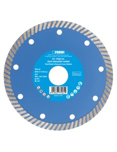 1 - Disque diamant turbo 115 mm Turbo diamond disc 115 mm Fervi d055/115