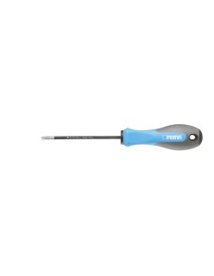 1 - Tournevis plat d'electricien a pointe diamantee 4 x 100 mm
