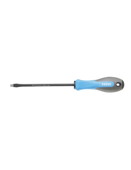 1 - Tournevis plats a pointe diamantee de 4x100 mm Fervi d884/4100