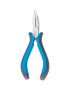1 - Pince a becs courbes 125 mm pour electronique de precision Fervi 0020/2