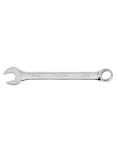 1 - Cles mixtes chromees miroir en 15/16 pouces Fervi 0199P/15/16