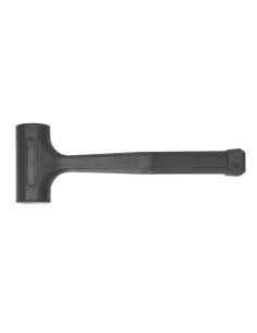 2 - Maillet anti-rebond de 45 mm recouvert de caoutchouc de 500 g Fervi 0336